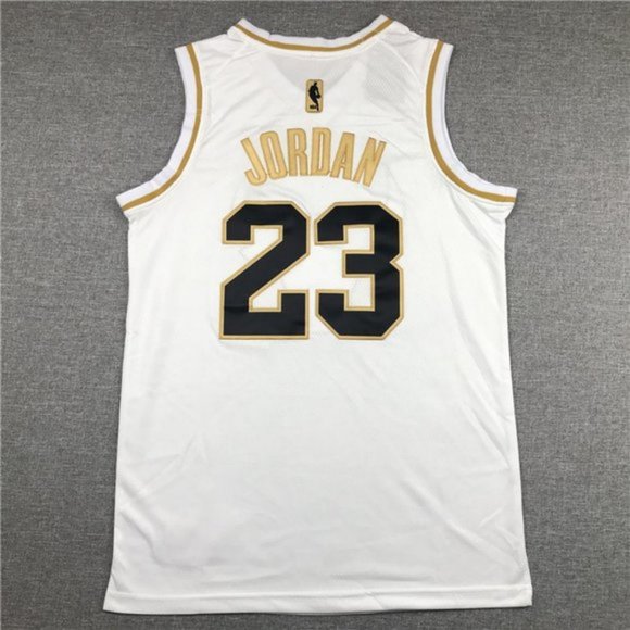 jordan 23 white jersey